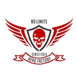 Logo Hero Factory - No Limits
